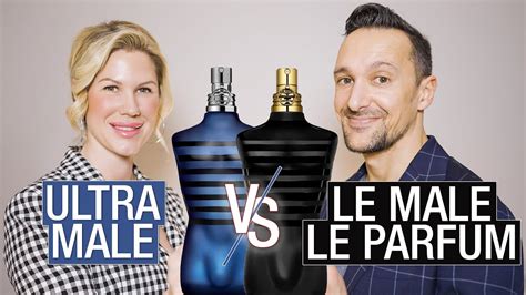 ultra male vs le male le parfum